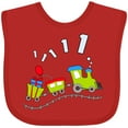 thumbnail image 3 of Inktastic 1st Birthday Party Train Boys or Girls Baby Bib, 3 of 4