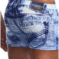thumbnail image 4 of Lilgiuy Men's Underwear Printed DenimCharming And Comfortable Close-fitting Printed Mid-rise Boxers Wide Waistband Multipack, 4 of 4
