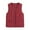 Wine, variant on fatyb Plus Size Vest for Women V Neck Sleeveless Fall Winter Jacket Zip up Warm Outerwear with Pockets