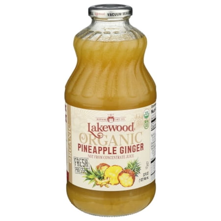 Lakewood Organic Pineapple Ginger Juice 32 fl oz