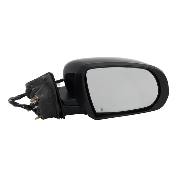 KarParts360 For Jeep Compass 2017-2023 Door Mirror Passenger Side | Textured Black | Paint To Match Cover | Power | Foldaway | Heated | With Memory | Replacement For CH1321498 | 68365136AA