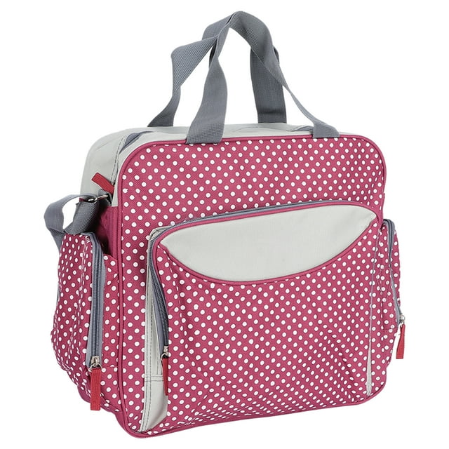 Bolsa de pañales, multifuncional, impermeable, para mamá, para el hombro, para mamá, bolsa de pañales impermeable, rendimiento inigualable