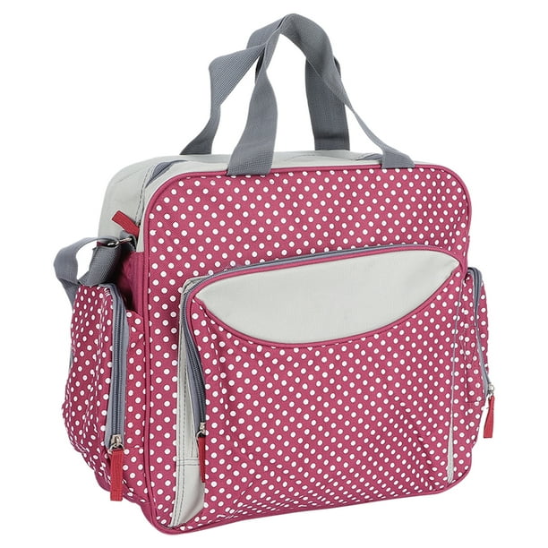 Bolsa de pañales, multifuncional, impermeable, para mamá, para el hombro, para mamá, bolsa de pañales impermeable, rendimiento inigualable