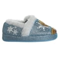 thumbnail image 3 of Disney Frozen Anna and Elsa Confident Sisters Toddler Girls' Dual Sizes Slippers - Blue, 5-6, 3 of 9