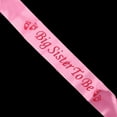 thumbnail image 2 of SPRING PARK BABY SHOWER SASHES Mummy to be Nanny, Aunty & Big Sister & Grandma to be sash, 2 of 7