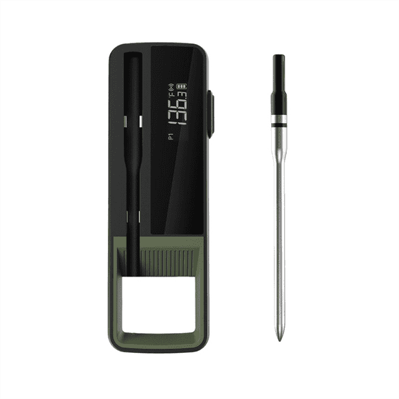 Wireless Food Meat Thermometer Smart Digital Bluetooth BBQ Thermometer for Kitchen Cooking Oven Grill with 1 Probes