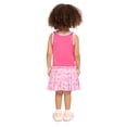 thumbnail image 6 of Powerpuff Girls Toddler Girls Active Tank Top and Pleated Skort Set, 2-Piece, Sizes 12M-3T, 6 of 9