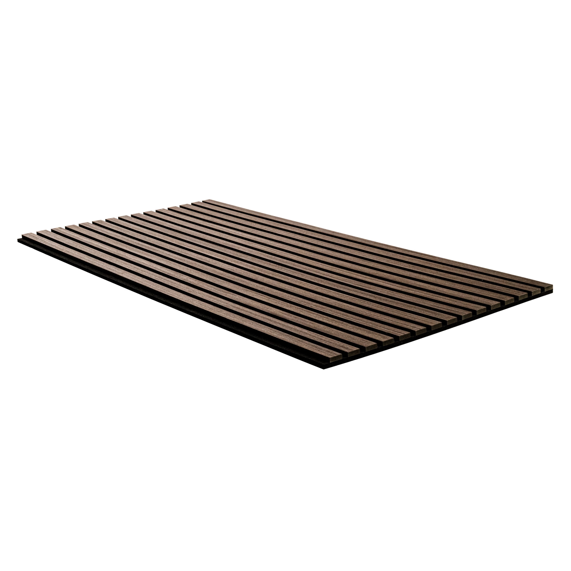 MSI 24 in. x 48 in. Harmony Espresso 3D Fluted Wood Slat Acoustic Sound Absorbing Wall Paneling (Set Of 1)