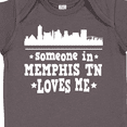 thumbnail image 4 of Inktastic Memphis Tennessee Someone Loves Me Skyline Boys or Girls Baby Bodysuit, 4 of 5