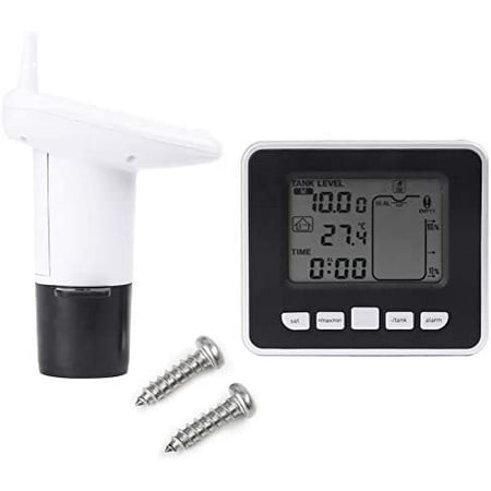 

Water Meter Sensor Water Level Sensor Transmitter Ultrasonic Water Tank Liquid Depth Level Meter Sensor with Temperature Display for ultrasonic sensor cistern sensor ultraschall wasserstand