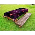 thumbnail image 1 of Space Outdoor Tablecloth, Four Comet on the Sky Stardust Meteor Shower Magical Wish Halo Scenery, Decorative Washable Fabric Picnic Table Cloth, 58 X 84 Inches,Magenta Blue, by Ambesonne, 1 of 2