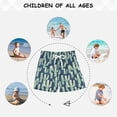 thumbnail image 6 of joogoo Boy Swim Trunks Retro Cactus Bathing Beach Board Shorts 4T, 6 of 8
