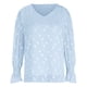 thumbnail image 4 of Ichuanyi liquidación de la moda femenina linterna en v alglana de cuello en v estampado de la camisa casual de la camisa casual ICHUANYI WER202308240622, 4 of 6