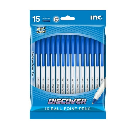 D3 Casemate 15pk Stick Ball Pen Blue