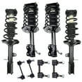 thumbnail image 3 of CCIYU Complete Suspension Kit Fits 1998 1999 2000 2001 2002 for Chevrolet Prizm 1993 1994 1995 1996 1997 for Geo Prizm Includes Front and Rear pair Strut Spring Assembly Stabilizer Bar Link Kit, 3 of 5