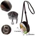 thumbnail image 5 of Lsque A monarch butterfly Pattern Shoulder Bag – Microfiber Leather Crossbody with Detachable Strap & Handle Ring, Waterproof & Durable, Elegant Everyday Carry, 5 of 5