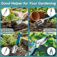 thumbnail image 2 of KEYAHAPPY Garden Tools Set, 7 Piece Gardening Tools with Storage Bag, Rust-Proof & Heavy-Duty Gardening Essentials, Ideal Gifts for Women & Men, 2 of 8
