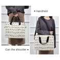 thumbnail image 6 of 16" Laptop Briefcase for Work Travel Laptop Shoulder Bag Carrying Handbag Laptop Case Colorful Christmas Lights Pattern, 6 of 8