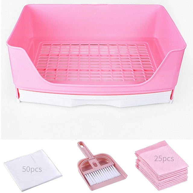 Extra Large Rabbit Litter Box Bunny Toilet with Drawer 50 Pet Toilet