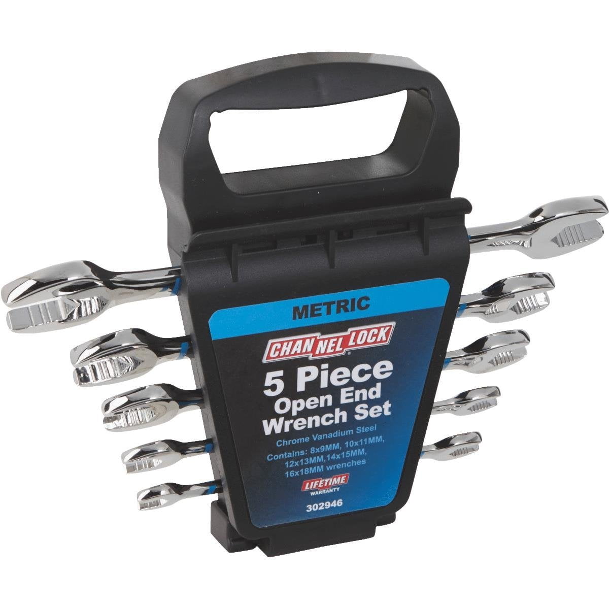 Channellock Metric Open End Wrench Set (5Piece)