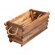 thumbnail image 3 of Maceta de madera para jardín, accesorio decorativo con asa de cuerda Tamaño m, 3 of 9