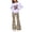 Purple, variant on Cethrio Girls Graphic Outfit Sets, School Spring Fall 2 Piece Long Sleeve Girls' Clothing Sets Hot Pink Size 5T