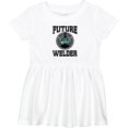 thumbnail image 3 of Inktastic Welding Future Welder Baby Clothes Girls Baby Dress, 3 of 5
