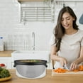 thumbnail image 4 of weibbin Slow Cooker Liners Fit Fits Sizes 2gallon Oval Slow Cooker， Reusable & Leakproof Dishwasher Safe Cooking Liner For Fits Sizes 2 Gallon (Fits, 4 of 7