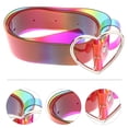 thumbnail image 6 of Wide Elastic Waist Belt Cinch Rainbow Daily Wear Lightweight Miss, 6 of 8