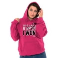 thumbnail image 3 of First Place Pink Ribbon I Won Warrior Hoodie Sweatshirt Women Brisco Brands S, 3 of 6
