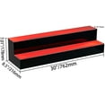 thumbnail image 3 of VEVOR Led Lighted Liquor Bottle Display Shelf 30-Inch，Led Bar Shelves for Liquor 2-Step Lighted Liquor Bottle Shelf for Home/Commercial Bar,Acrylic Lighted Bottle Display with Remote & App Control, 3 of 10