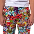 thumbnail image 4 of The Simpsons Lounge Pants Men's Krusty Clown Inspired Design Adult Sleep Pajamas, 4 of 5