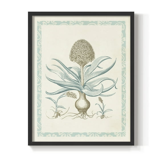 Willow Blue Besler IV Framed Print - Solid Wood in Single Picture Frame Solid Wood 2 Framed Print