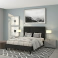 thumbnail image 2 of Flash Furniture Roxbury Queen Size Tufted Upholstered Platform Bed in Black Fabric, 2 of 7