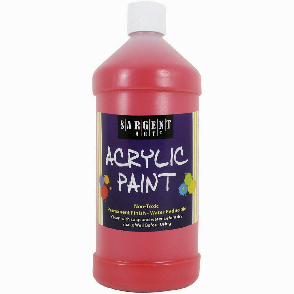 Acrylic Paint 32ozRed