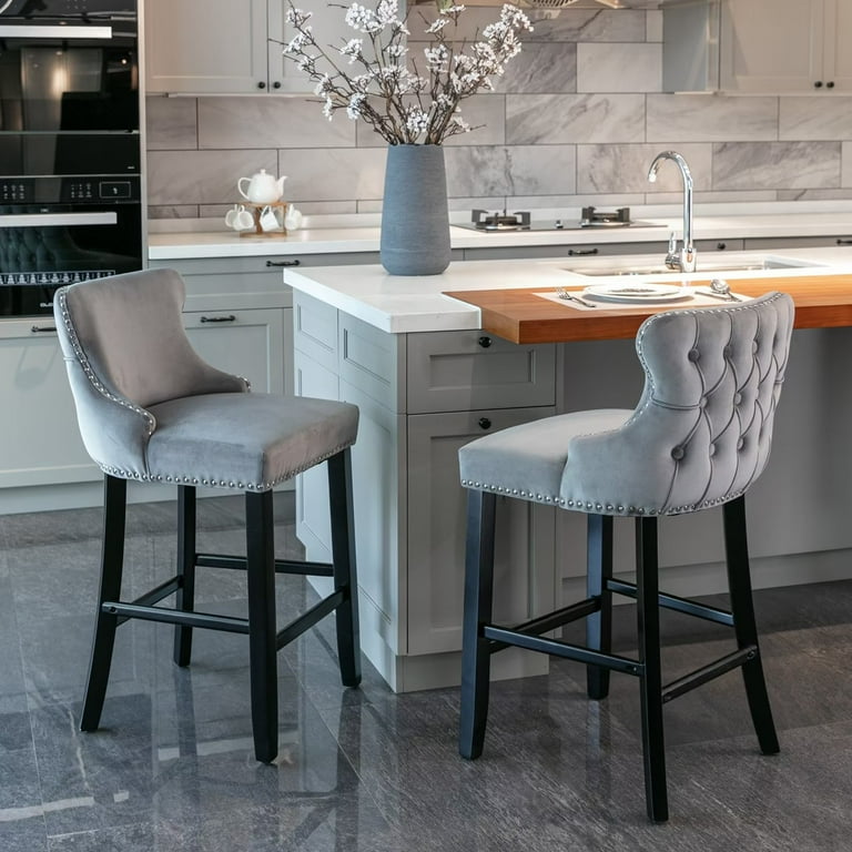 Upholstered counter height chairs set of 4 hotsell