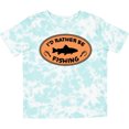 thumbnail image 3 of Inktastic I'd Rather Be Fishing Boys or Girls Toddler T-Shirt, 3 of 5