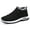 Black, variant on Men's and Women's cotton shoes, Waterproof Winter shoes with Slip-on, Fashion cotton shoes for Cold Weather