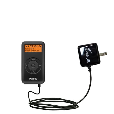 Gomadic Intelligent Compact AC Home Wall Charger suitable for the PURE Move 2500 - High output power with a convenient, foldable plug design - Uses Ti