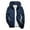 Blue, variant on LYXSSBYX Winter Jackets for Men Men's Casual Pure Color Plus Size Hoodie Reflective Zipper Outdoor Sport Coat