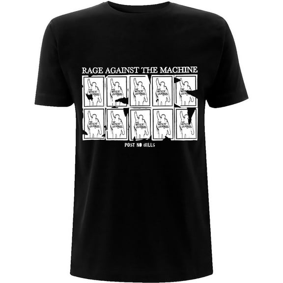 Rage Against The Machine Unisex T-Shirt Post No Bills (Small)