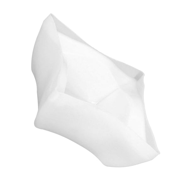 Homoyoyo Non-Stick White Silicone Mold for Flowerpots and Epoxy Crafts