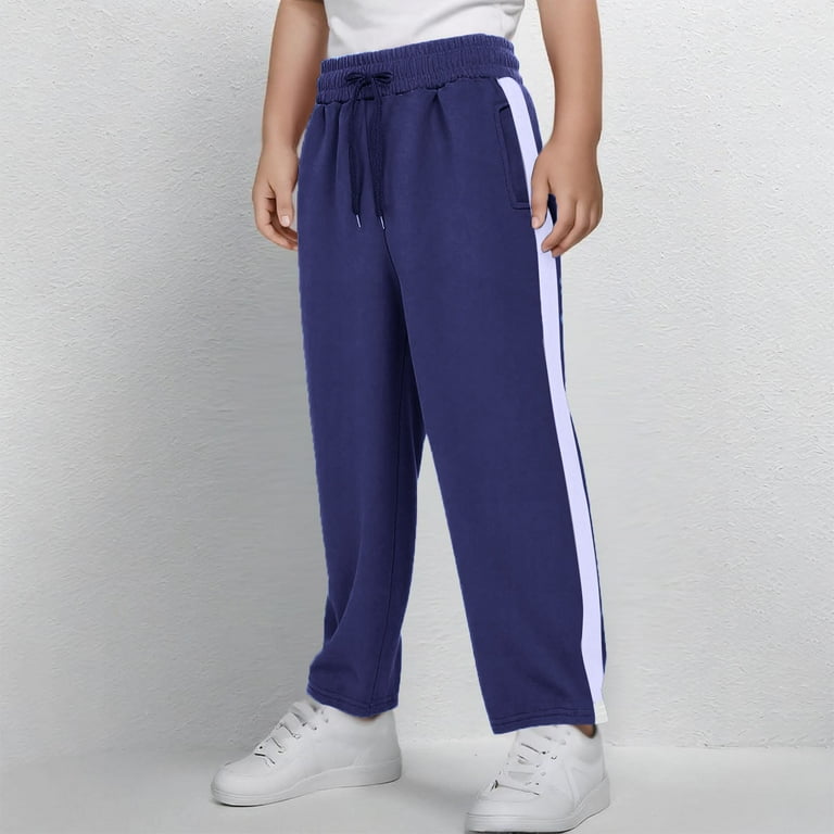Spazoro Toddler Girls Boys Sweatpants, Elastic Waist Drawstring