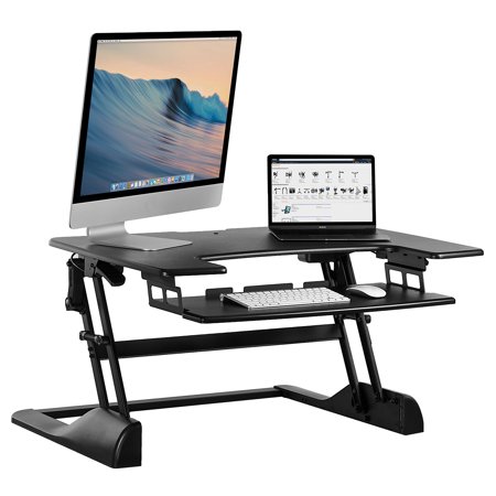 Mount It Height Adjule Standing Desk Converter Monitor Riser Mount It Height Adjule Standing Desk Converter Monitor Riser 35 Tabletop Sit