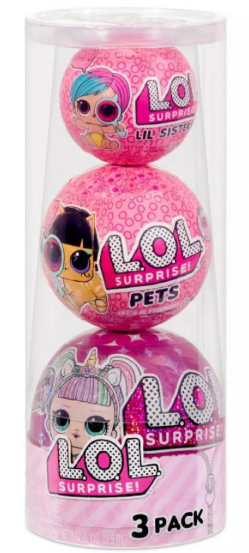 LOL Surprise Re Released Sprkle Eye Spy Mystery 3 Pack Lil