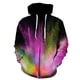 thumbnail image 1 of Sudadera con capucha y estampado 3D de humo colorido para hombre y mujer, con cremallera, chándales con personalidad, chaqueta informal, talla 4XL, 2024, 1 of 6