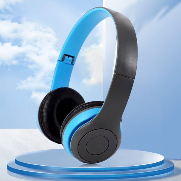 Auriculares inalámbricos para juegos P47 Compatible con Bluetooth 5.0 para teléfono inteligente (azul)