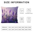 thumbnail image 5 of Chilfamy  Purple Lavender in The Field Pattern Decorative Throw Pillow Cover Cushion Cover Modern Pillow Cover,Purple,Multi-Size, 5 of 5