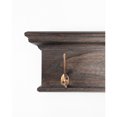 thumbnail image 5 of Home Wall Decorative Antique Brass Hardware 8 Hook Coat Rack - Black, 5 of 7