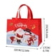 thumbnail image 3 of Baúles de almacenamiento, bolsas navideñas con asas, bolsas reutilizables para comestibles, multiusos, no tejidas, grandes, para regalo, para fiestas navideñas., 3 of 3